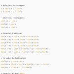 Calculs trigonométriques